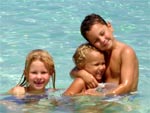 kids on seven mile beach grand cayman